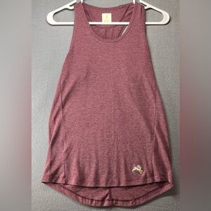 TrackSmith Women’s Small Singlet Tank Top Micro Striped Racerback Running